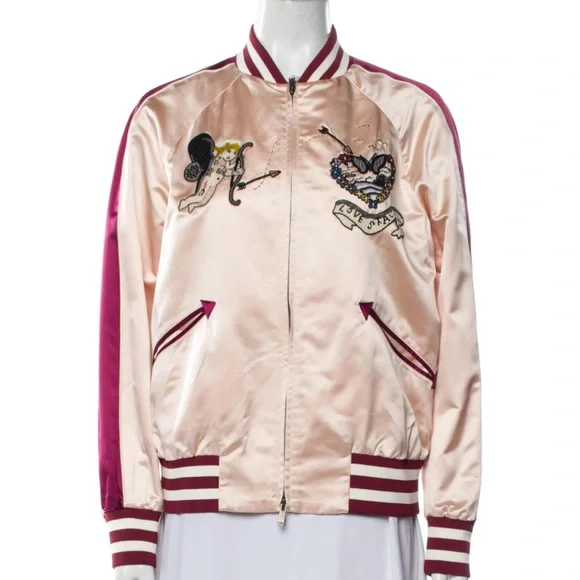 NWT Valentino Silk Bomber size 42